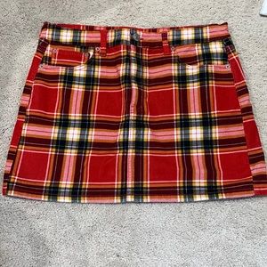 American Eagle Plaid Skirt